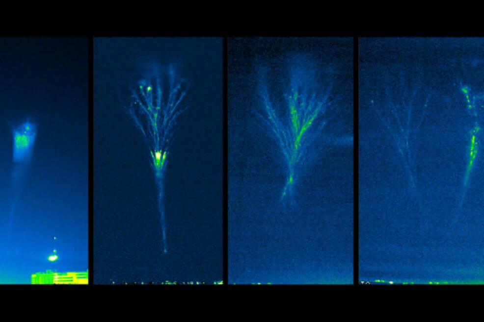 Toman en Colombia la primera foto del origen de las descargas eléctricas más grandes
