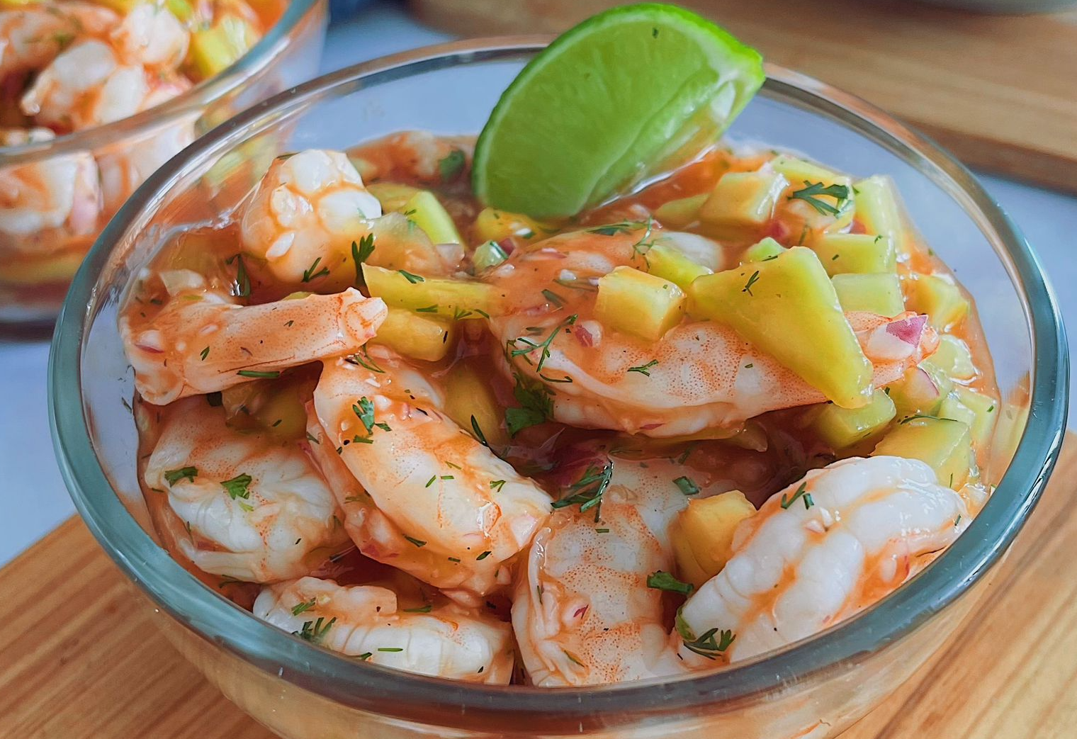 Prepara este ceviche de camarón en tan solo 20 minutos
