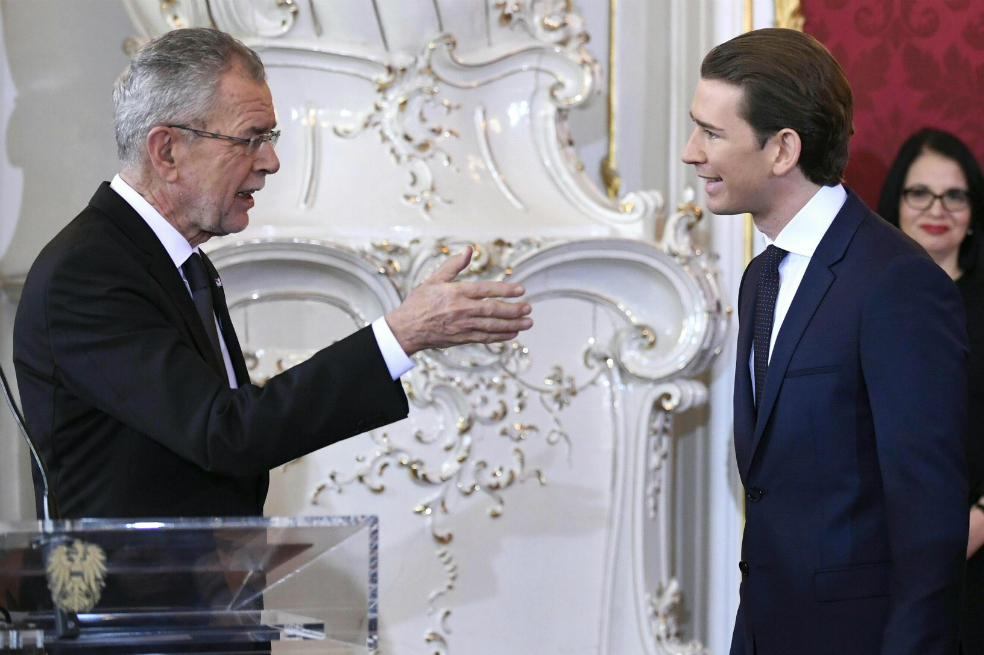 El gobierno de extrema derecha que se posesionó en Austria