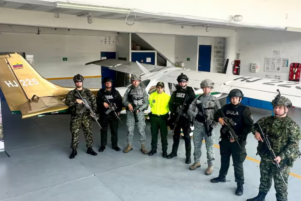 Nuevo golpe al ELN: a extinción de dominio 141 bienes, incluida una avioneta