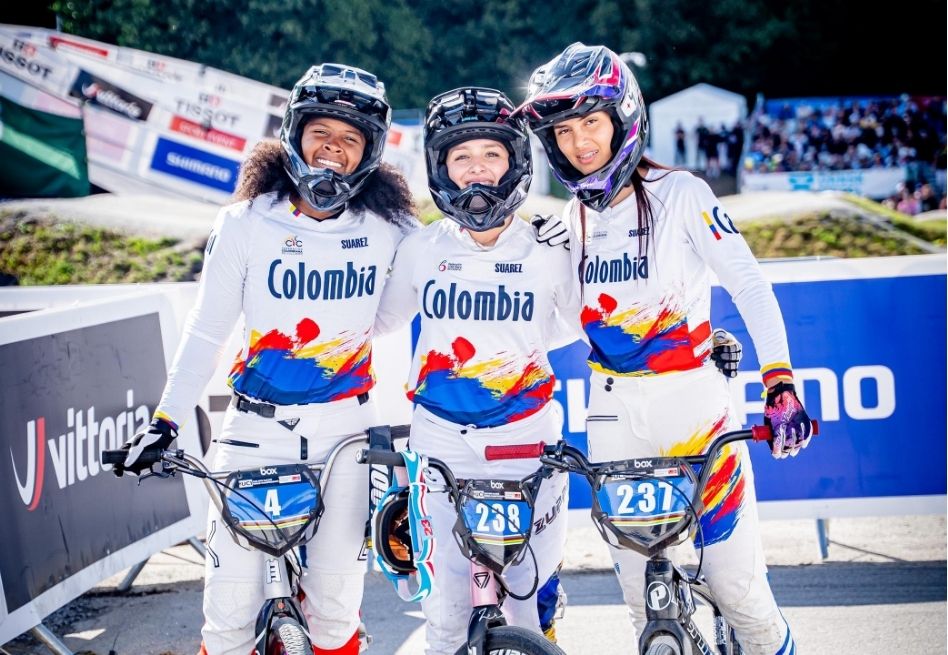 La chispa dorada del BMX colombiano