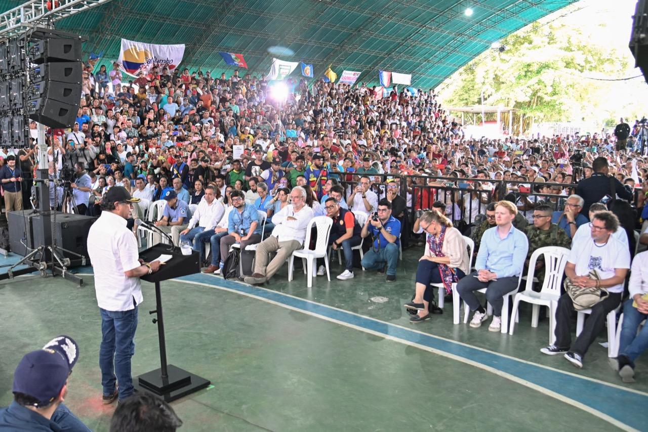 El presidente Gustavo Petro anunció que la construcción de la Universidad del Catatumbo se iniciará en abril próximo.
