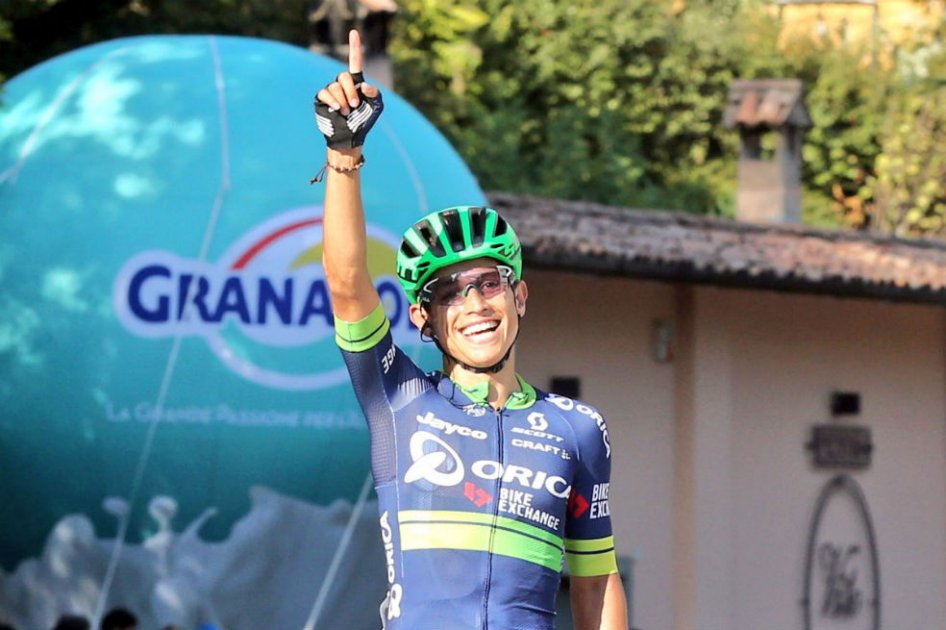 Esteban Chaves ganó el Giro dell'Emilia. Foto: Orica