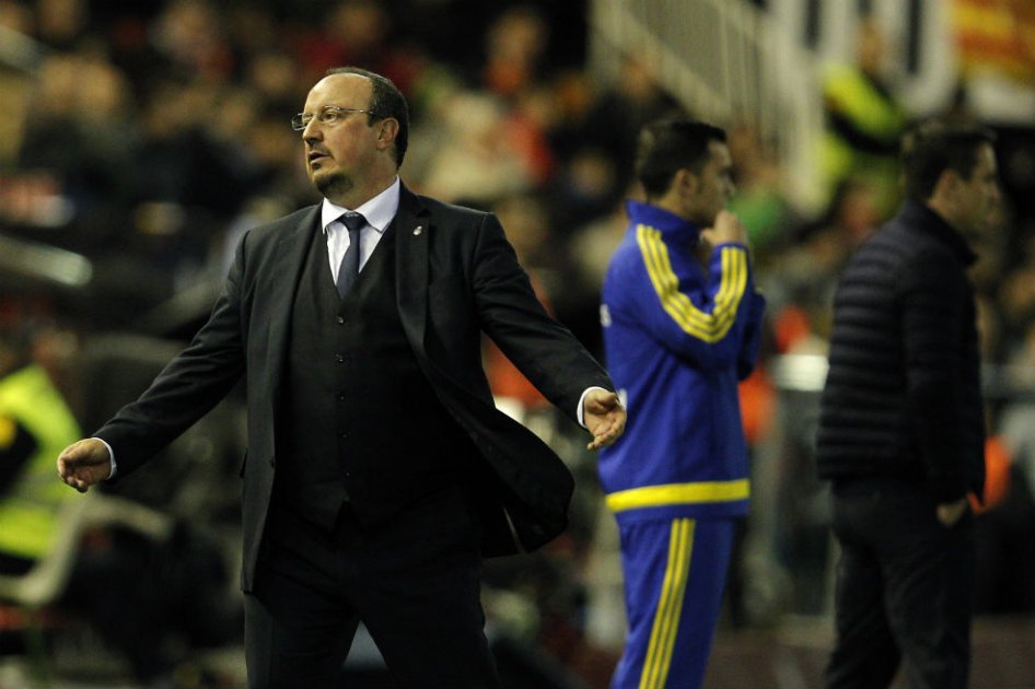 La plantilla del Madrid, pendiente de Rafa Benítez