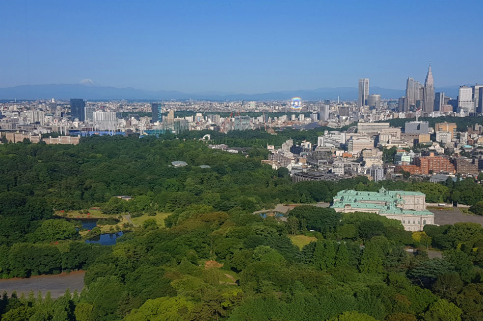 Vista de Tokio desde uno de los edificios.  / Sergio Rada 