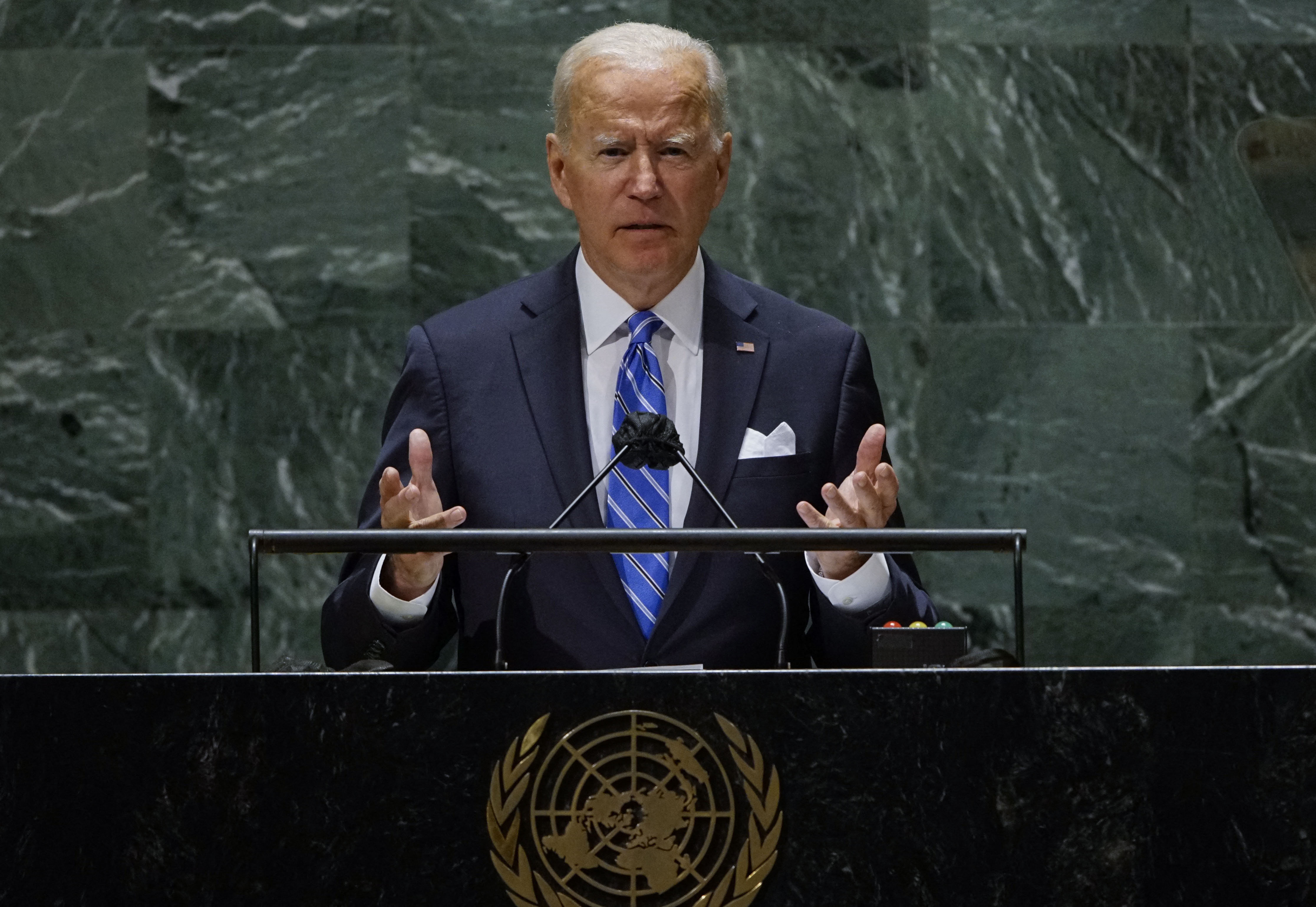 El poder militar como última medida y otras claves del discurso de Biden en la ONU