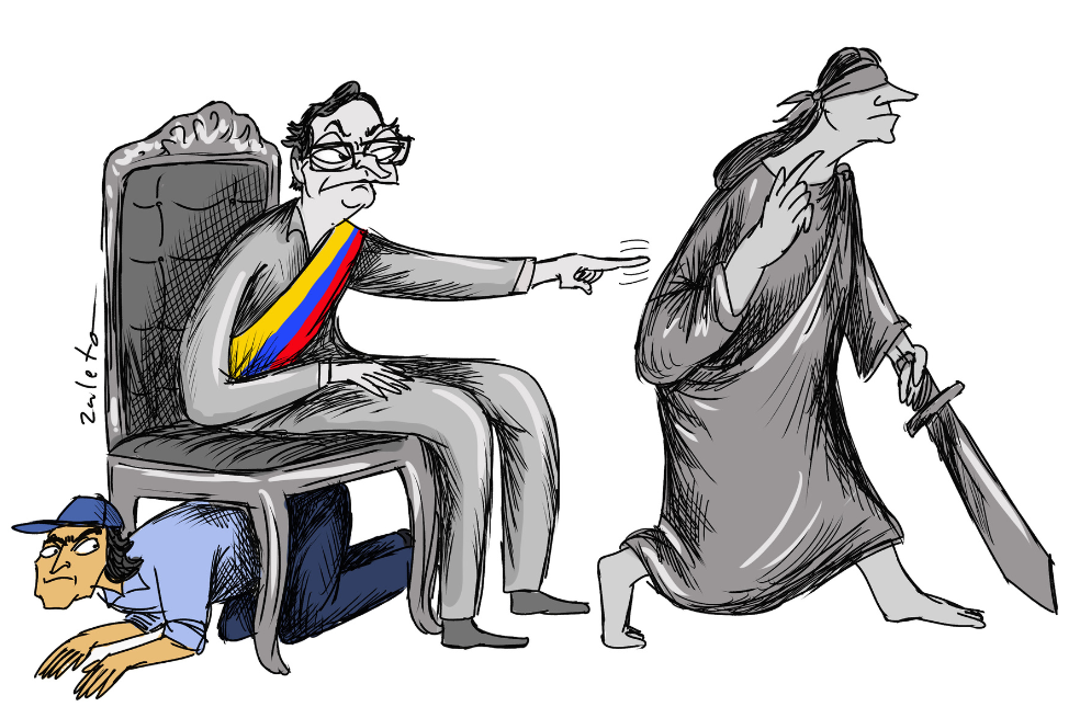 Evadiendo la justicia