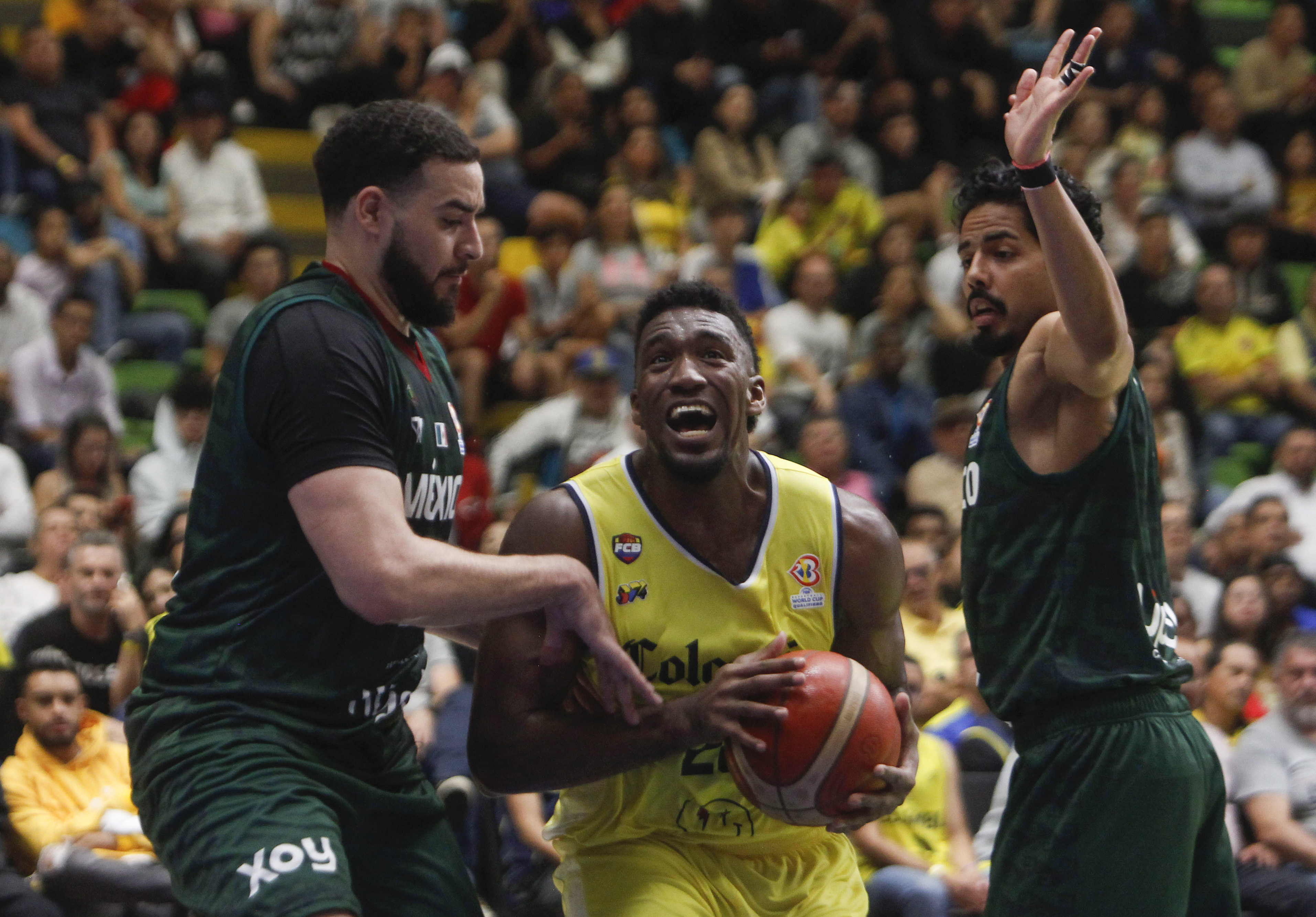 Baloncesto: dura derrota de Colombia en Medellín contra México