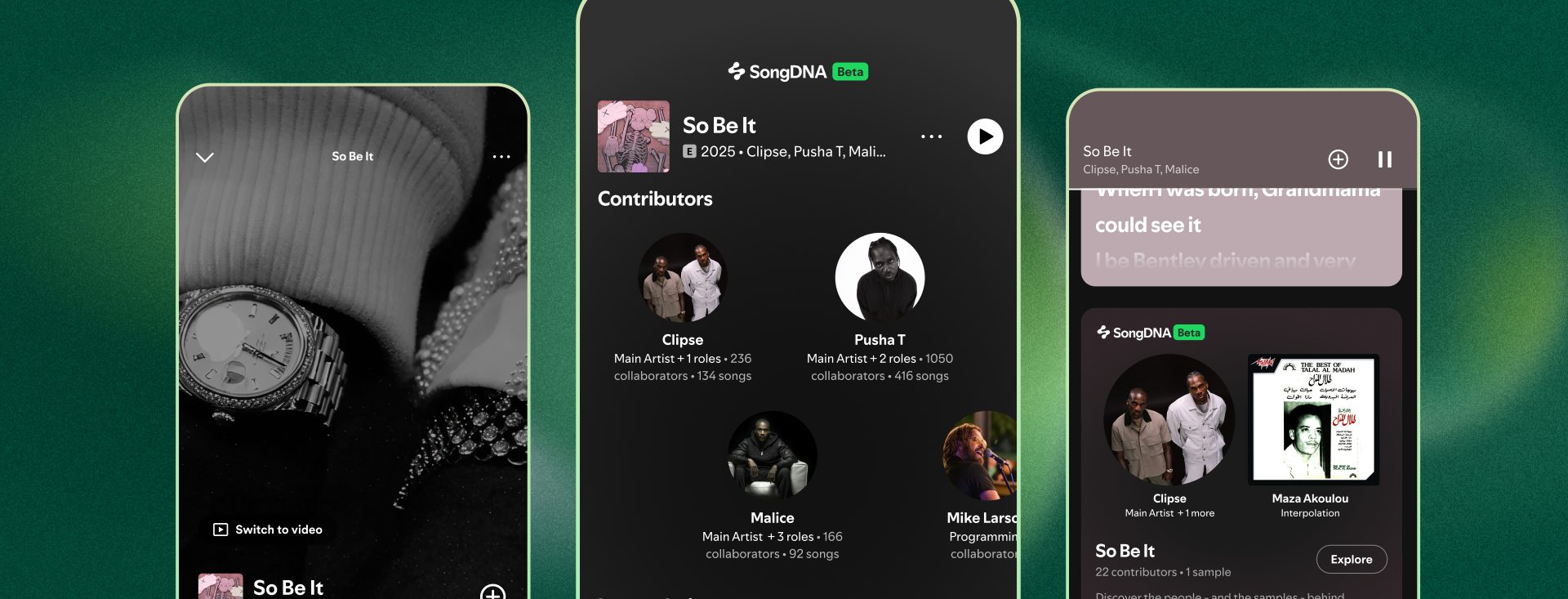 ¿Conoces el “árbol genealógico” de tu canción favorita? Así funciona SongDNA de Spotify