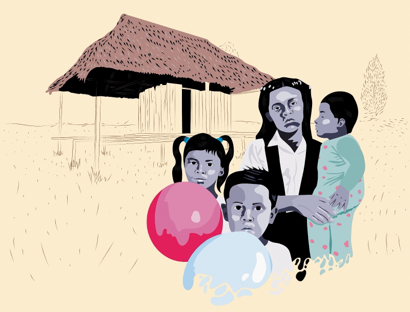 Niños indígenas rescatados en la selva: Lesly, historia de una heroína colombiana