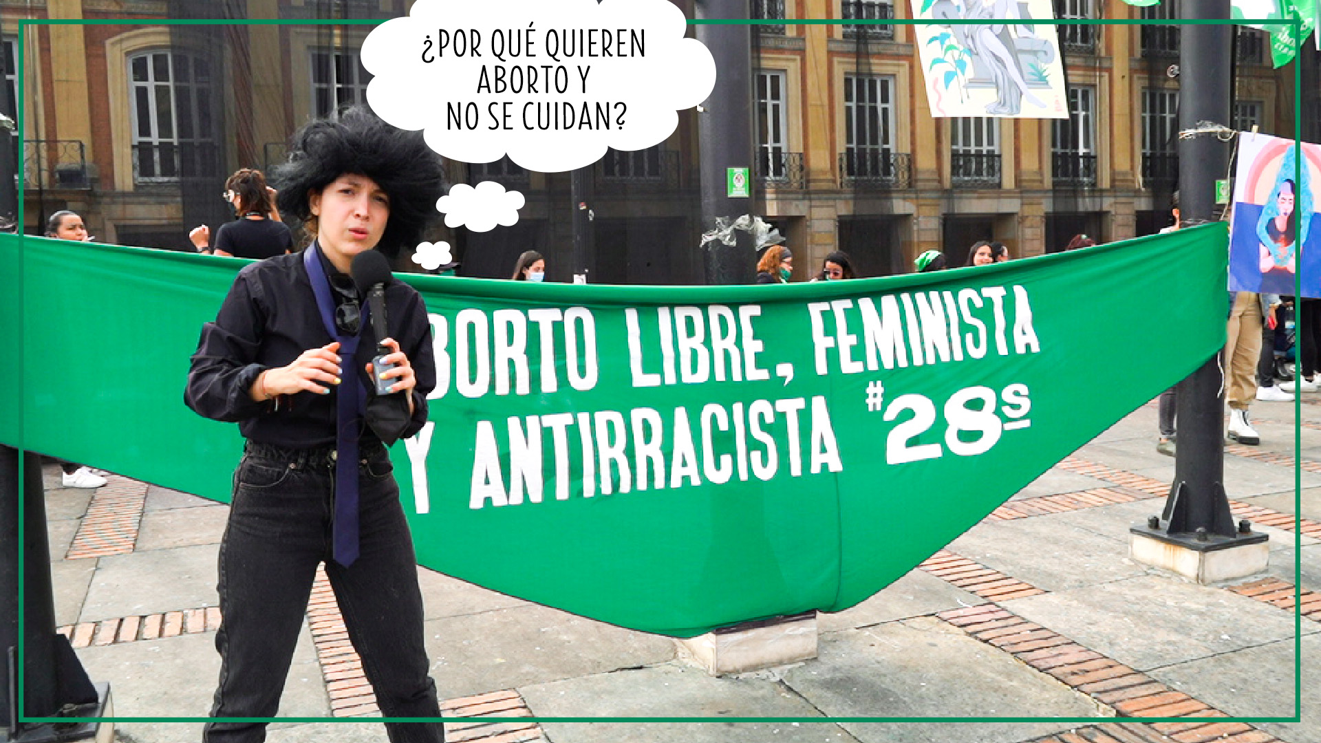 Idiota se cuela en la marcha feminista, esto responden las mujeres – Las Igualadas