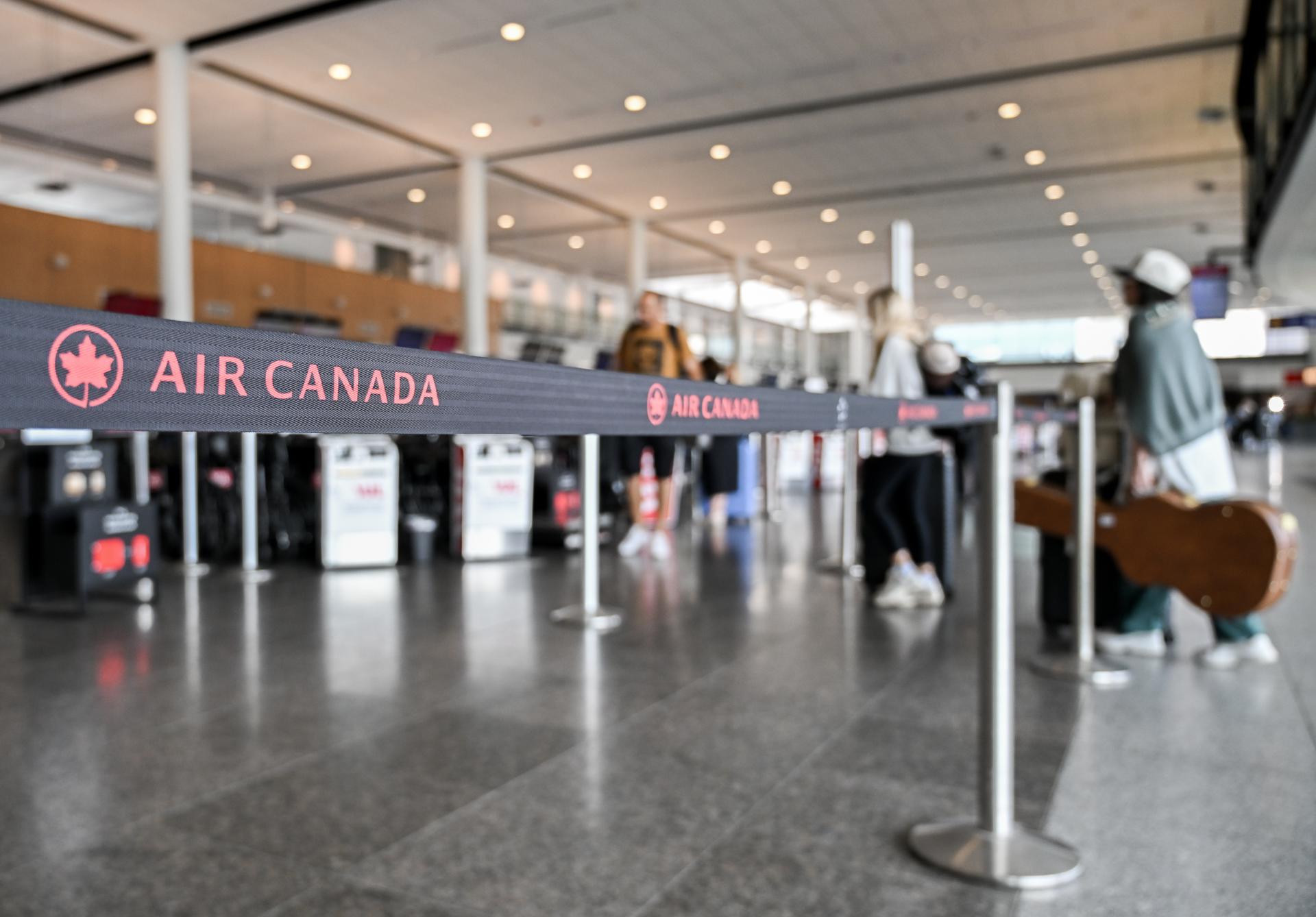 Air Canada canceló cientos de vuelos por huelga de tripulantes de cabina