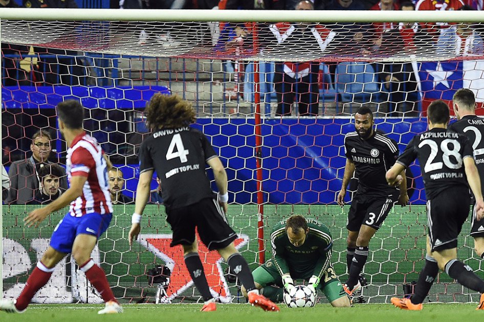 Atlético de Madrid y Chelsea empataron en la primera semifinal