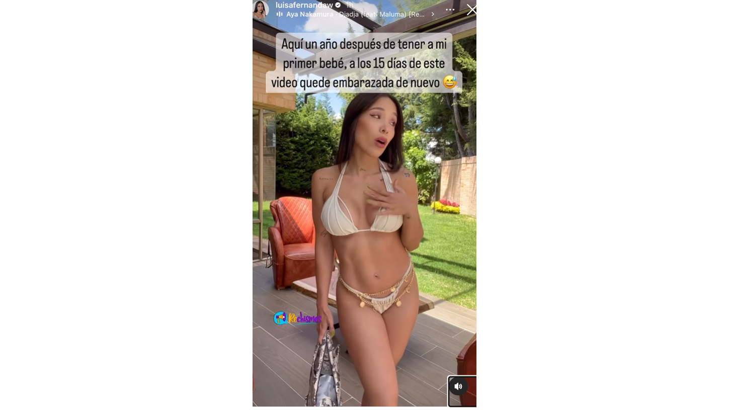 Luisa Fernanda W mostró cómo ha cambiado su cuerpo tras dos embarazos