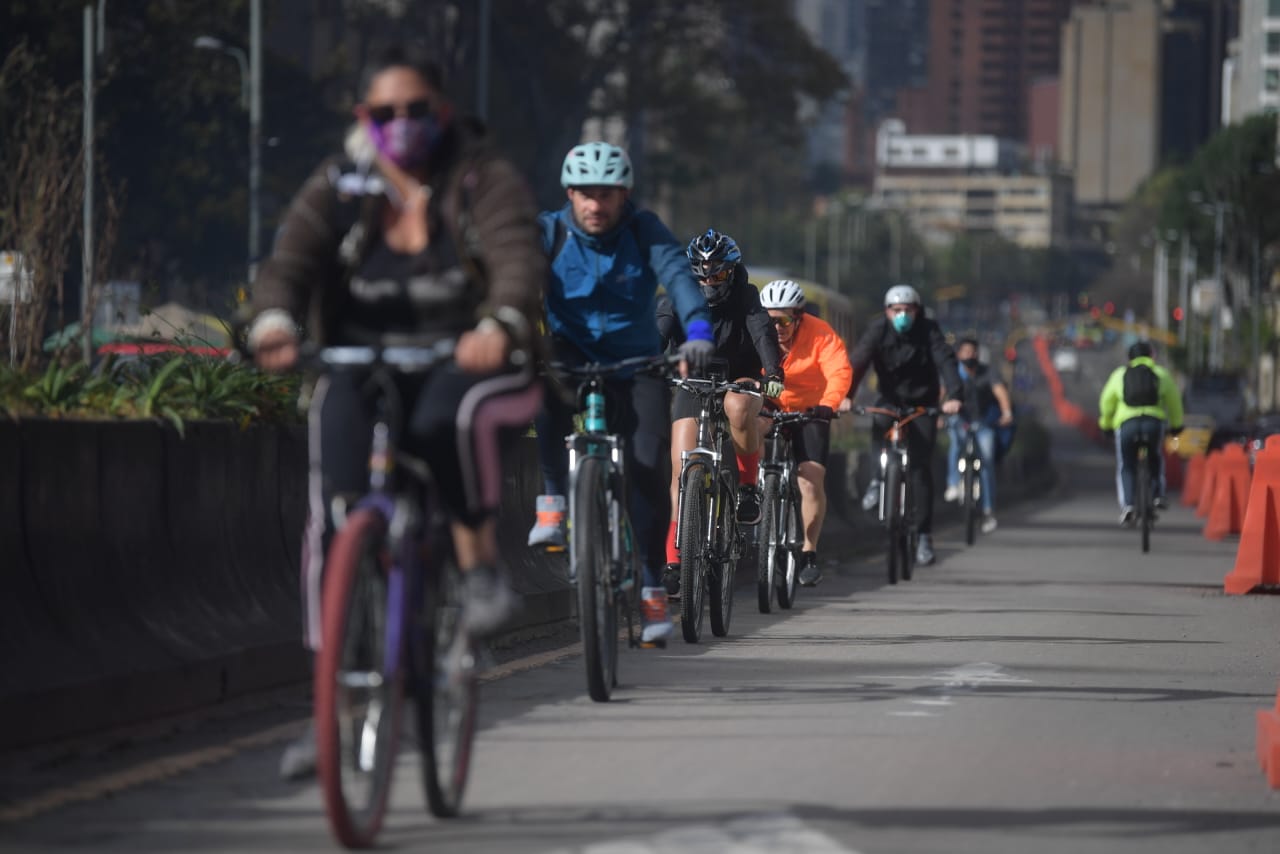 Ciclista también fue víctima de la trampa del alambre atravesado en Bogotá