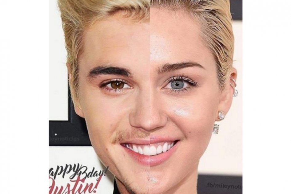 Miley Cyrus envió un saludo muy original de cumpleaños a Justin Bieber