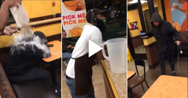 Dunkin‘Donuts despide a trabajador que agrede a habitante de calle en uno de sus locales