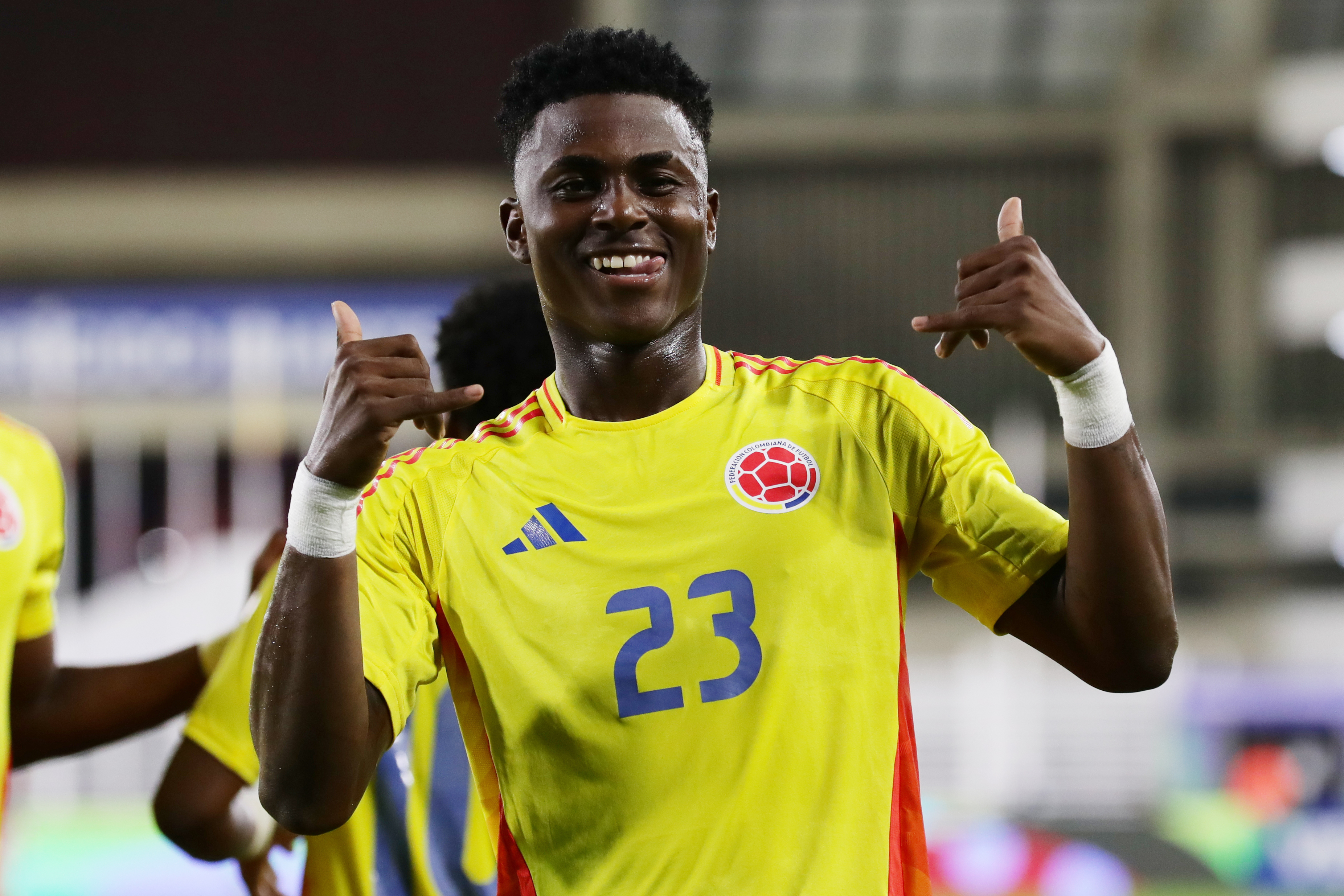 Neyser Villarreal anotó un triplete y ya es el máximo goleador del Sudamericano