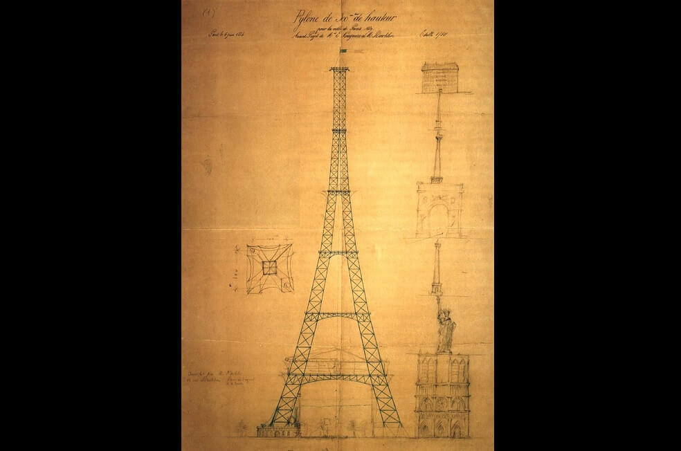 En fotos: momentos históricos de los 130 años de la Torre Eiffel