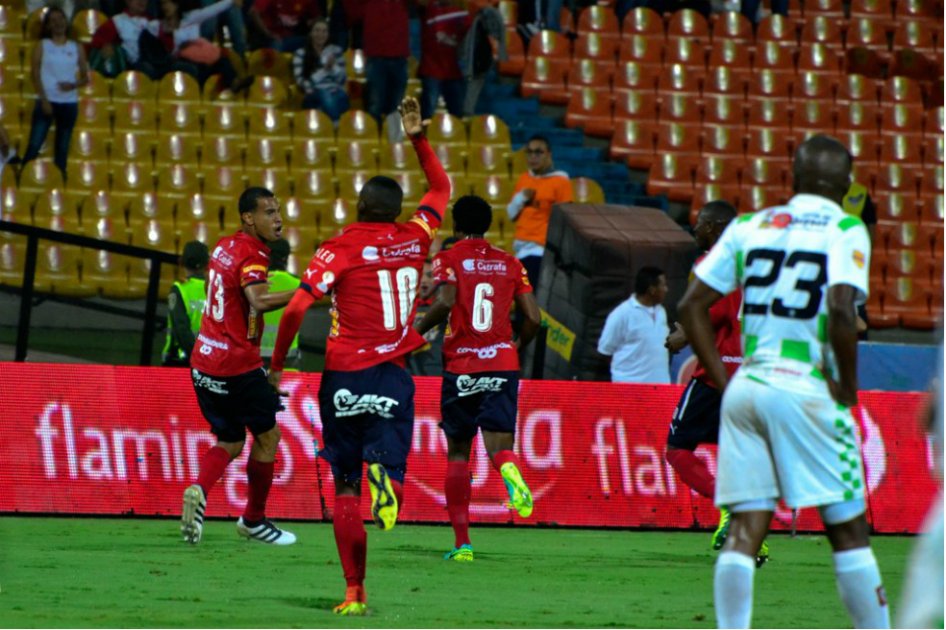 Medellín llegó a 33 puntos y quedó como líder parcial de la Liga Águila. Su siguiente encuentro es ante Millonarios. / @DIM_Oficial