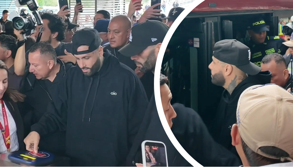 Nicky Jam recorrió Bogotá en TransMilenio y sorprendió a cientos de pasajeros: “Agradecido”