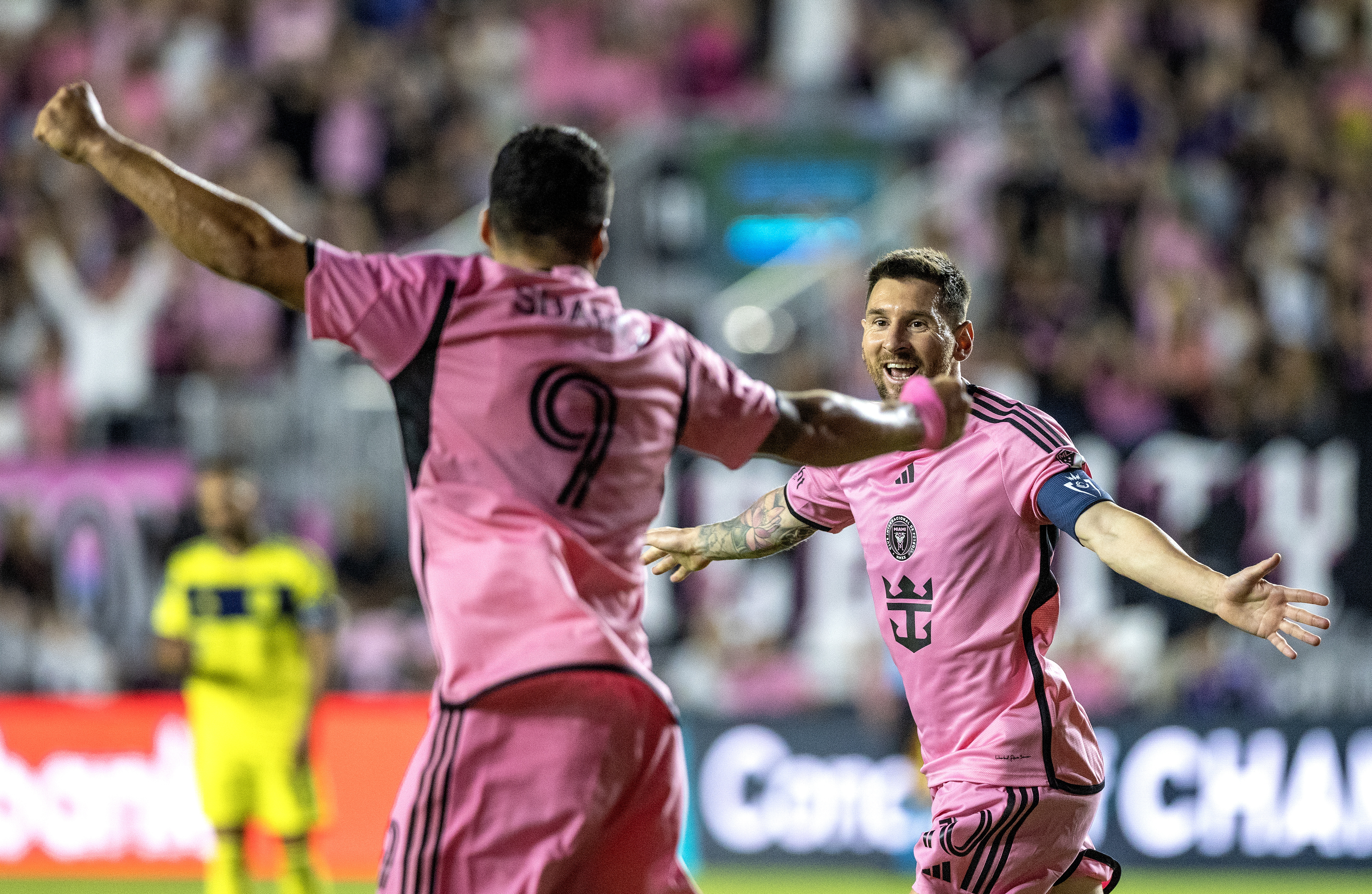 Doblete de Lionel Messi en victoria del Inter Miami sobre el Nashville