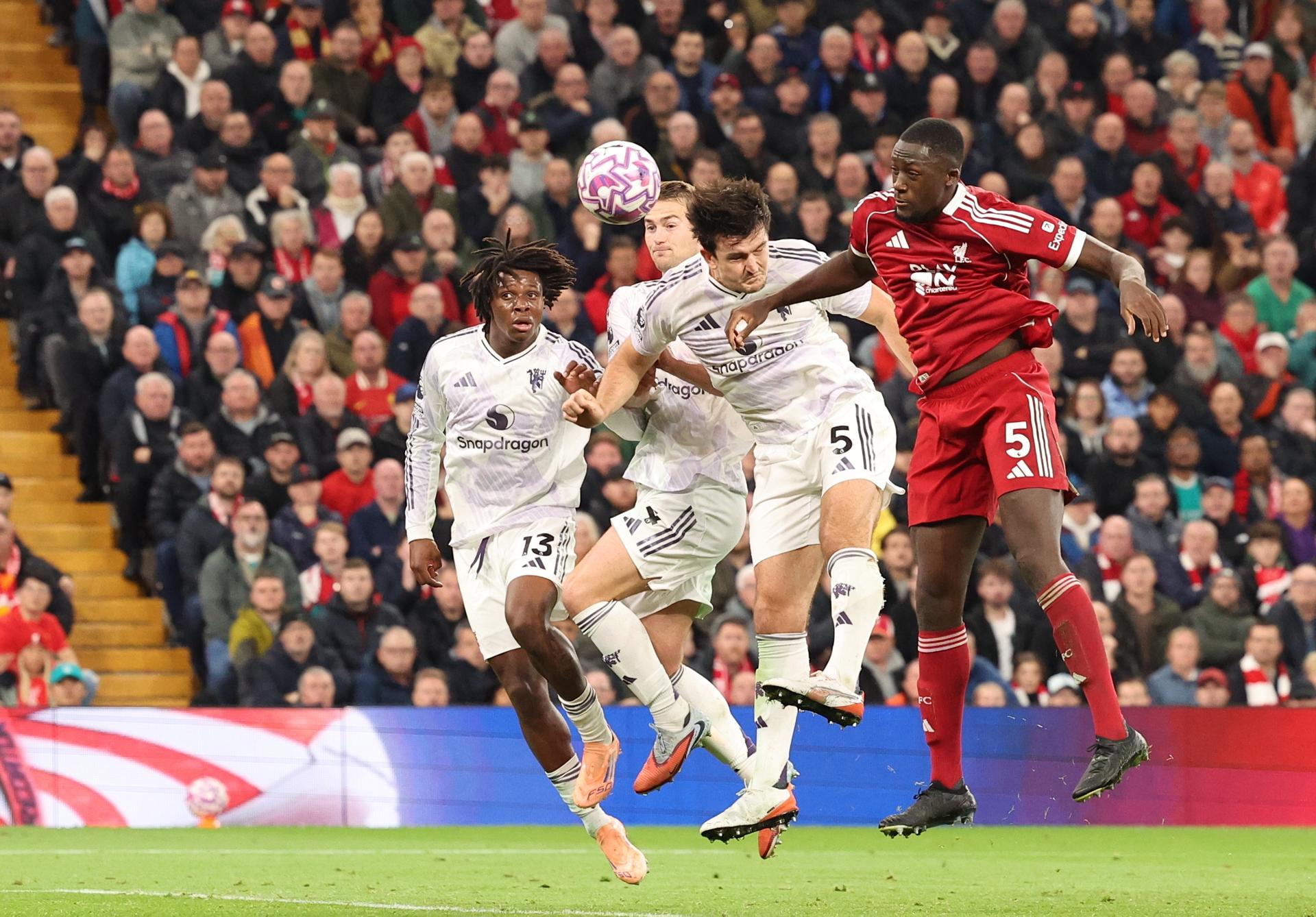 Manchester United venció a Liverpool en Anfield: así fueron los goles (video)