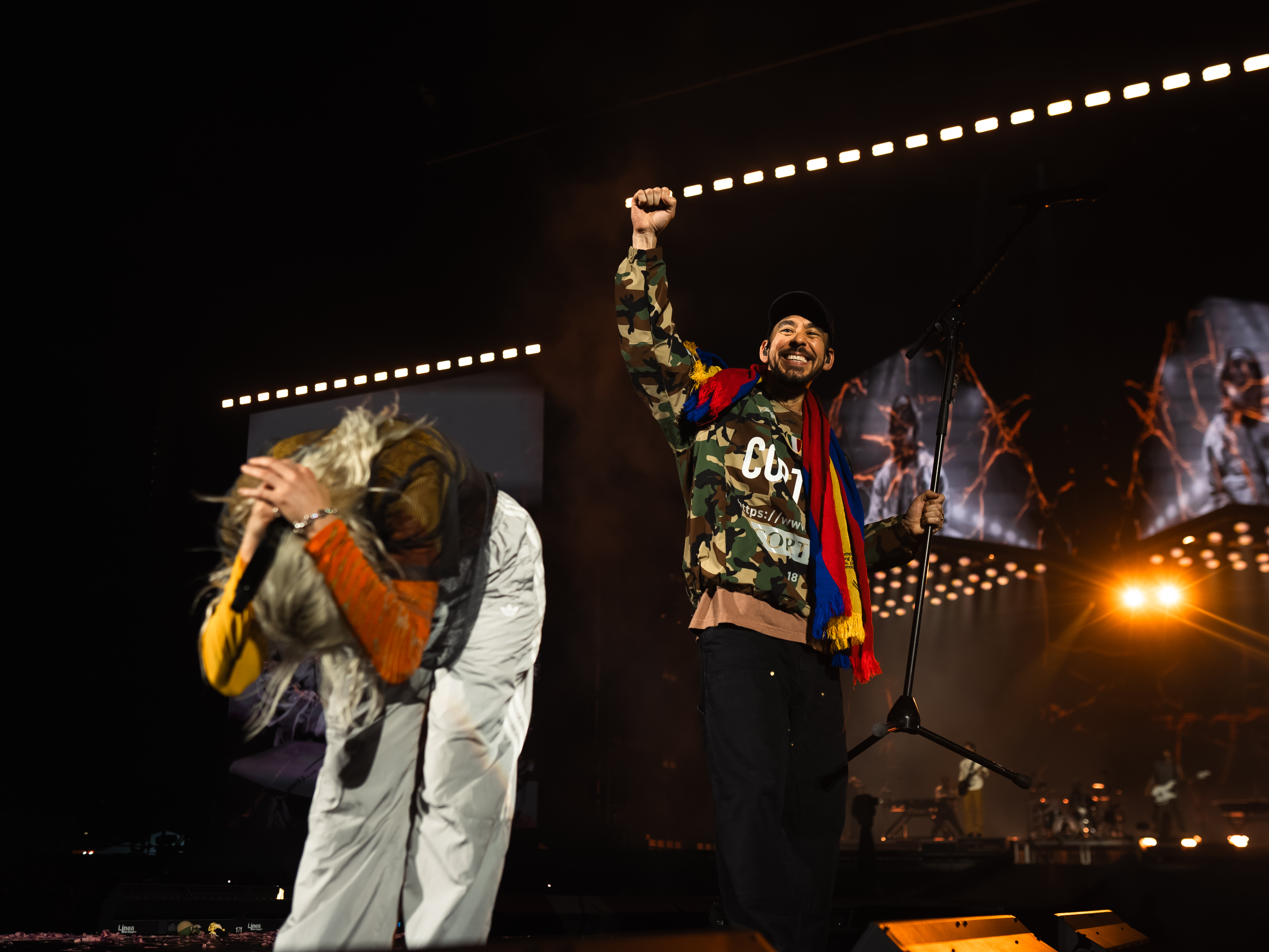 Linkin Park volvió a Bogotá con un concierto impecable y la misma fuerza de siempre