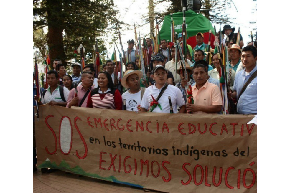 Indígenas del Cauca piden al Gobierno respetar su autonomía en temas de educación