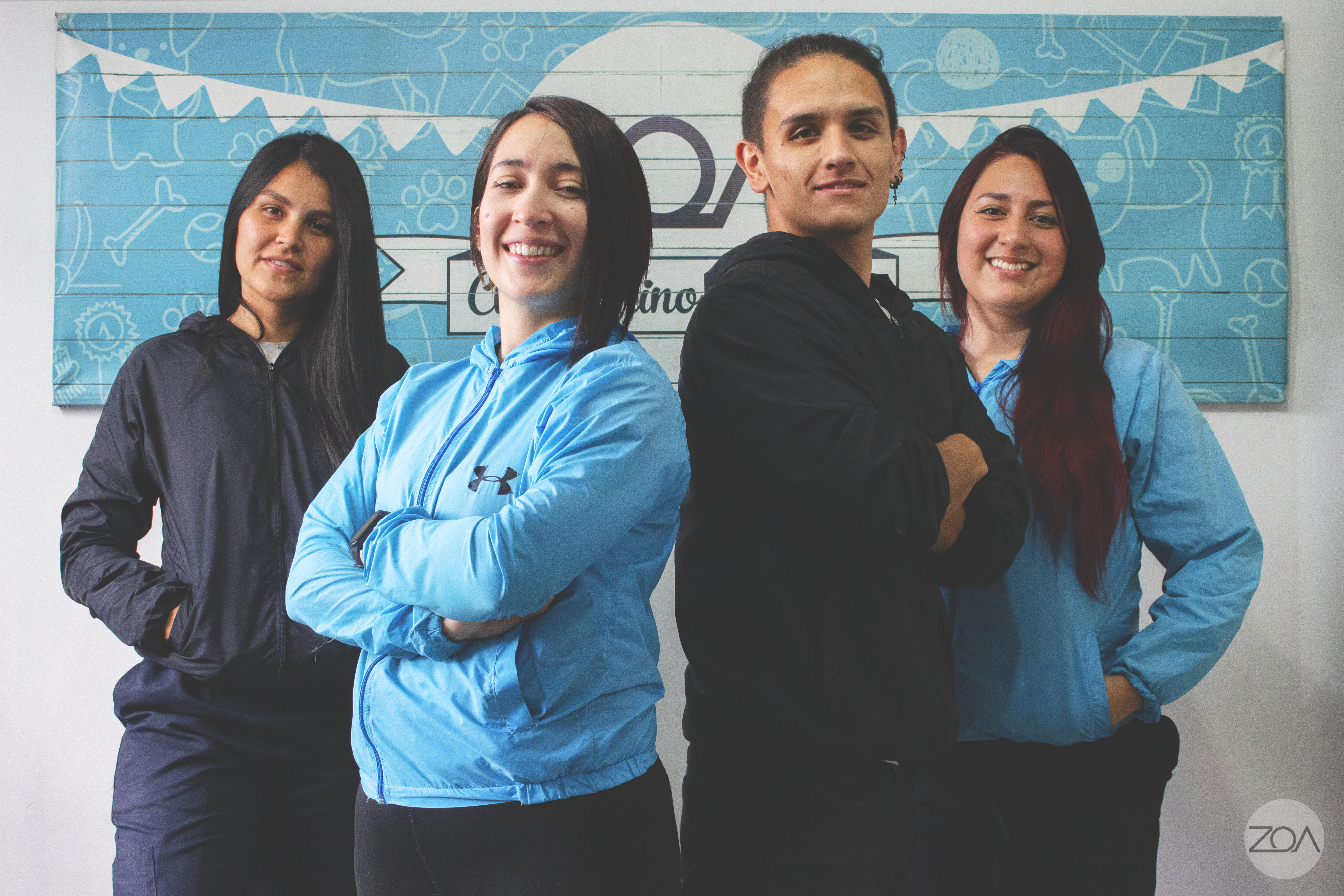 El grupo que creó un emprendimiento enfocado en el cuidado de las mascotas