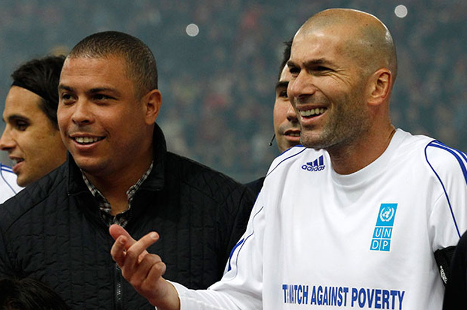 Ronaldo y Zidane jugarán partido para recaudar fondos contra el ébola