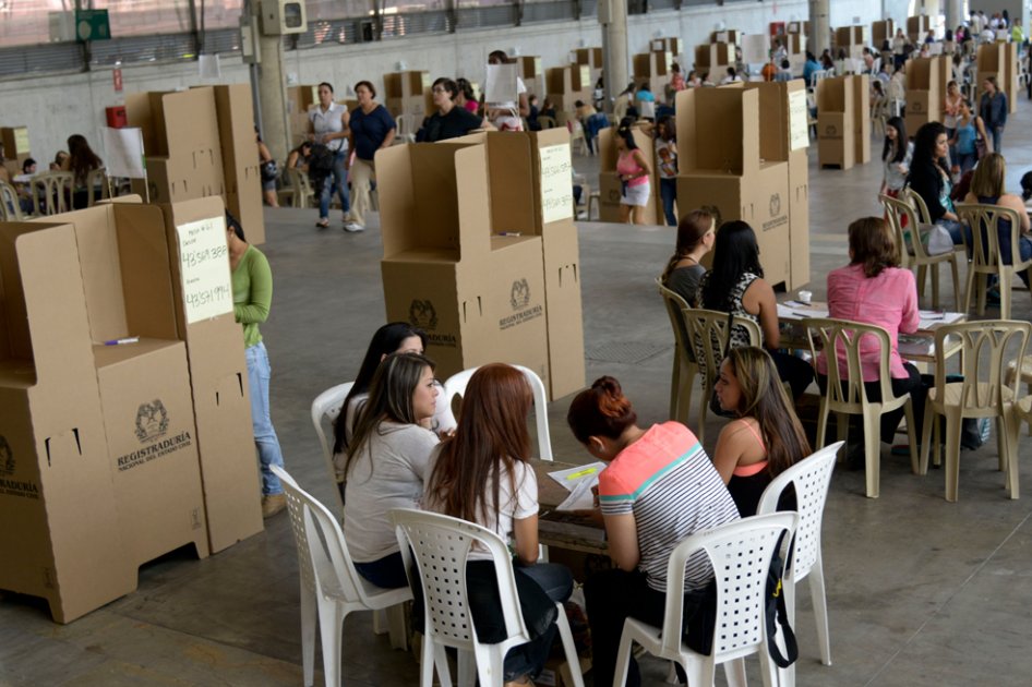 En normalidad avanza jornada electoral en Colombia