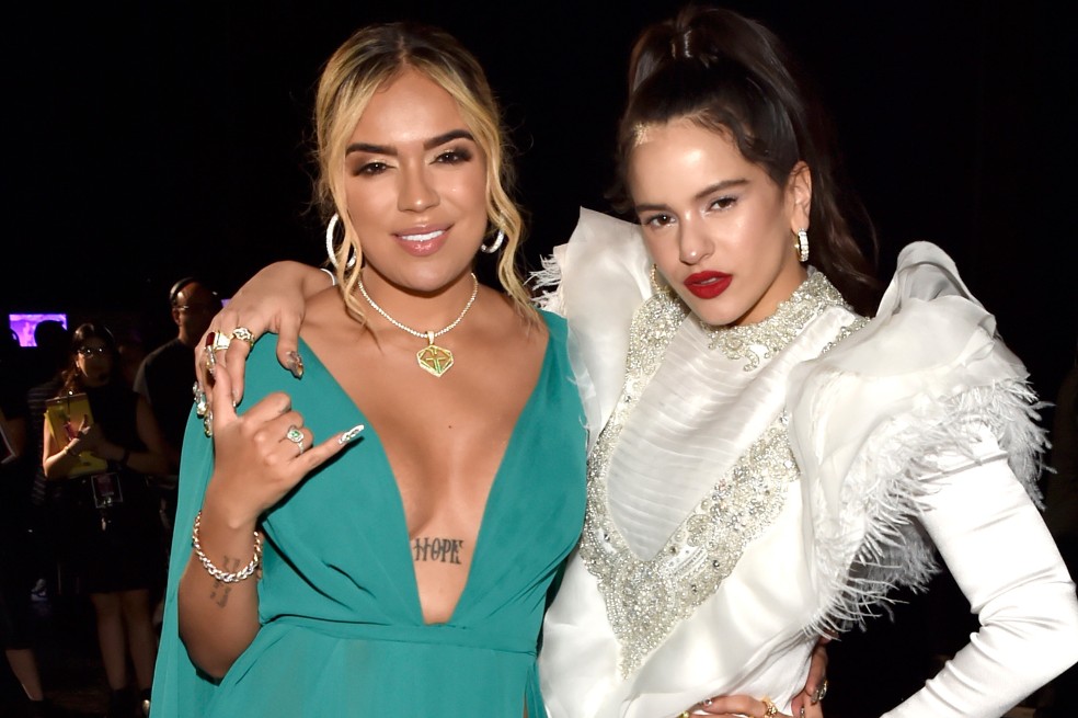 “No somos las artistas más cercanas”: Karol G sobre Rosalía