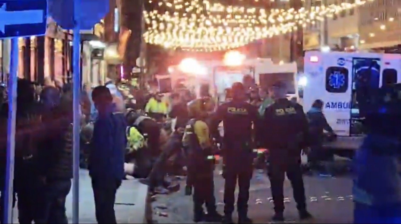Un muerto y 14 heridos deja, de momento, explosión en el barrio Santa Fe, en Bogotá