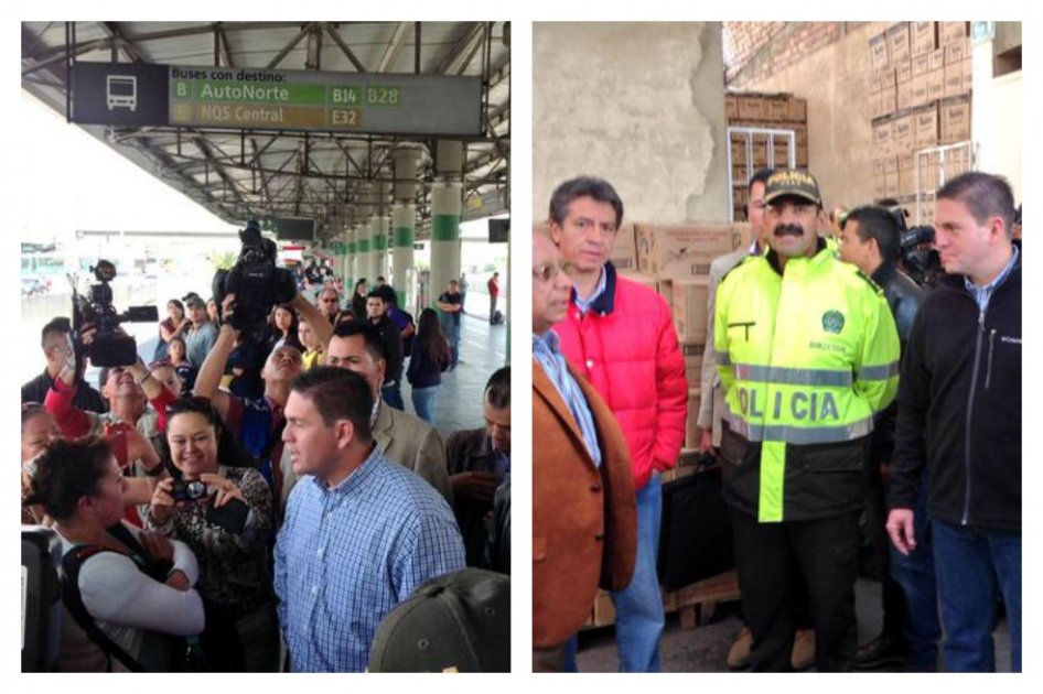 Mindefensa hace un recorrido por TransMilenio para fortalecer seguridad en el sistema