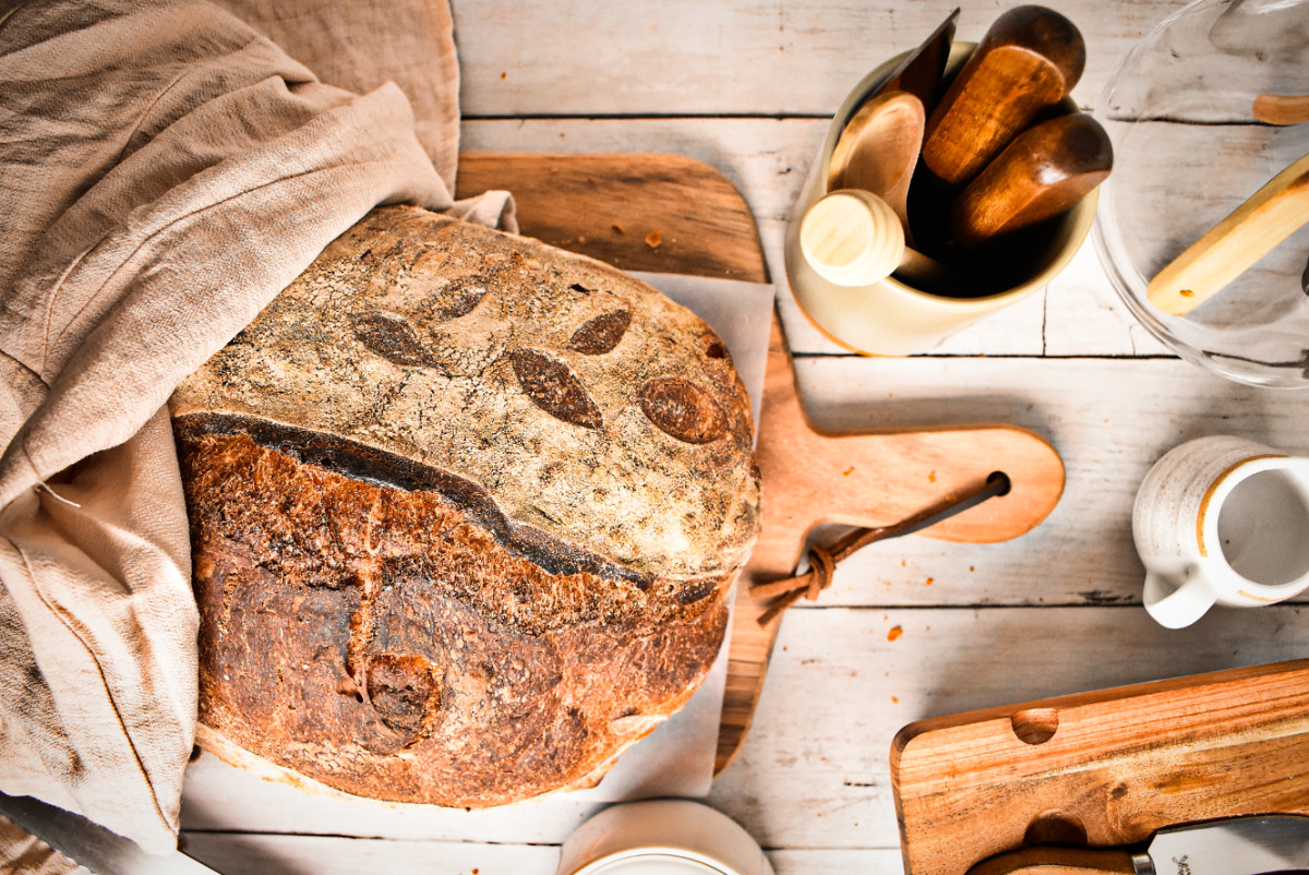 Paso a paso para cocinar pan de masa madre
