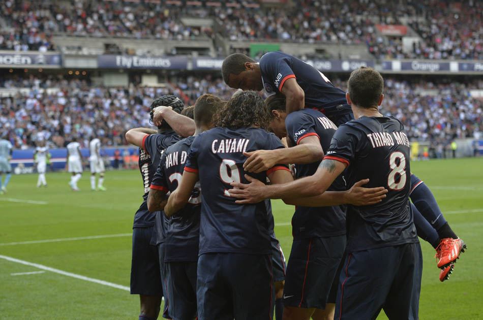 Con goles en tiempo añadido, PSG venció al Guingamp