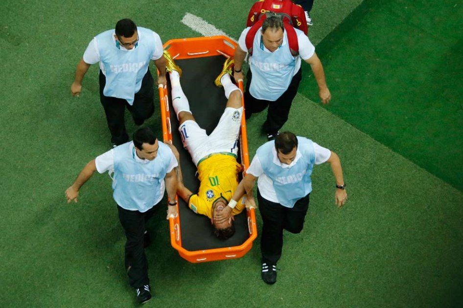 Neymar se pierde Mundial por fractura en vértebra lumbar