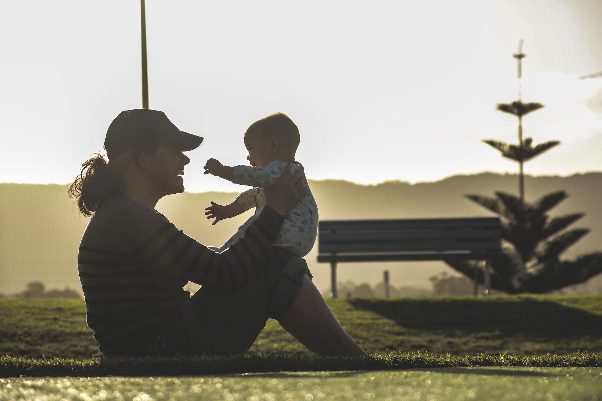 La madre, sentido maternal, bebé