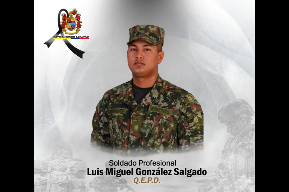 Soldado del Ejército murió tras recibir descarga eléctrica durante operación en Magdalena