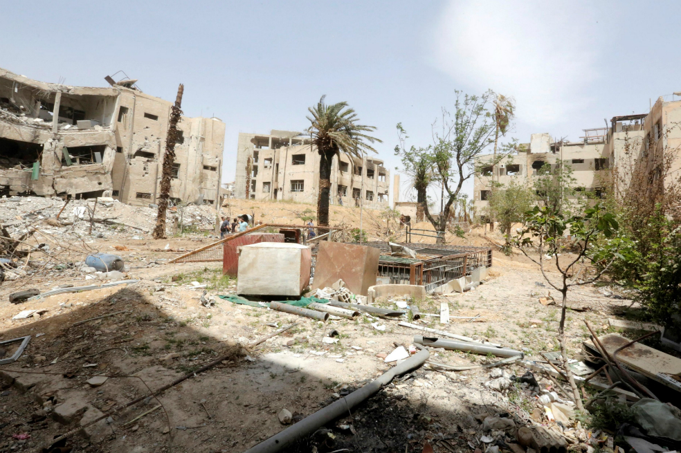 Expertos en armas químicas por fin llegan a Duma, en Siria