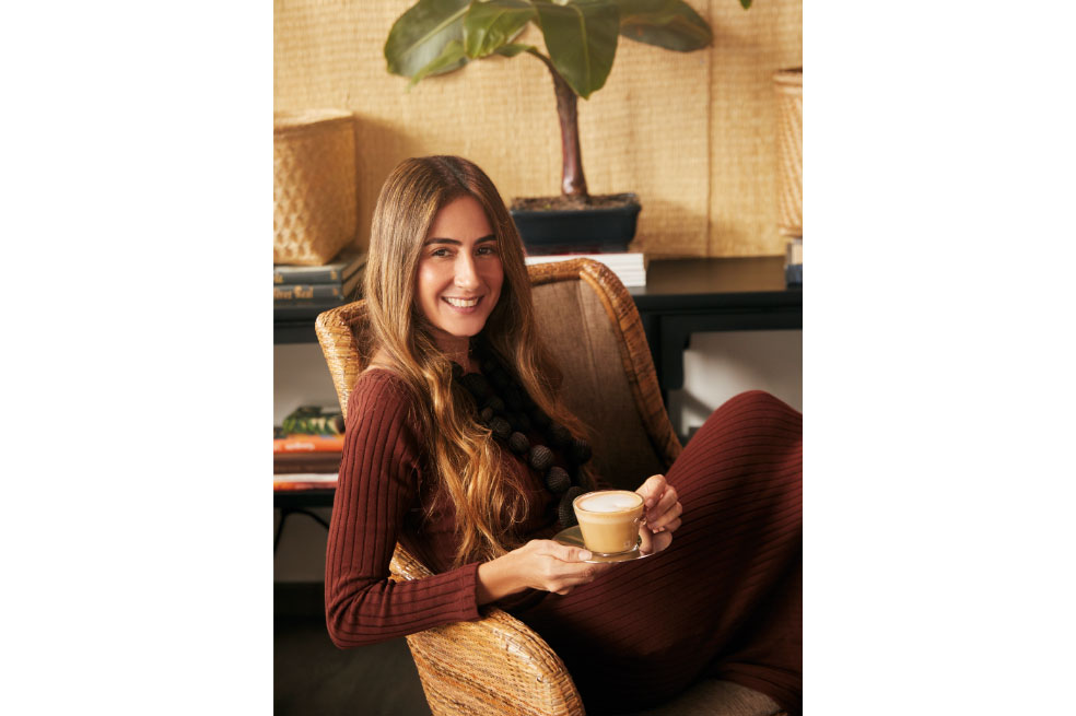 Johanna Ortiz, diseñadora de modas. Nespresso