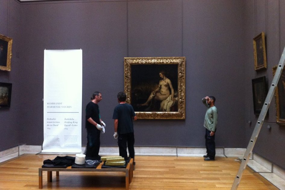 Principal desnudo de Rembrandt regresa al Museo del Louvre