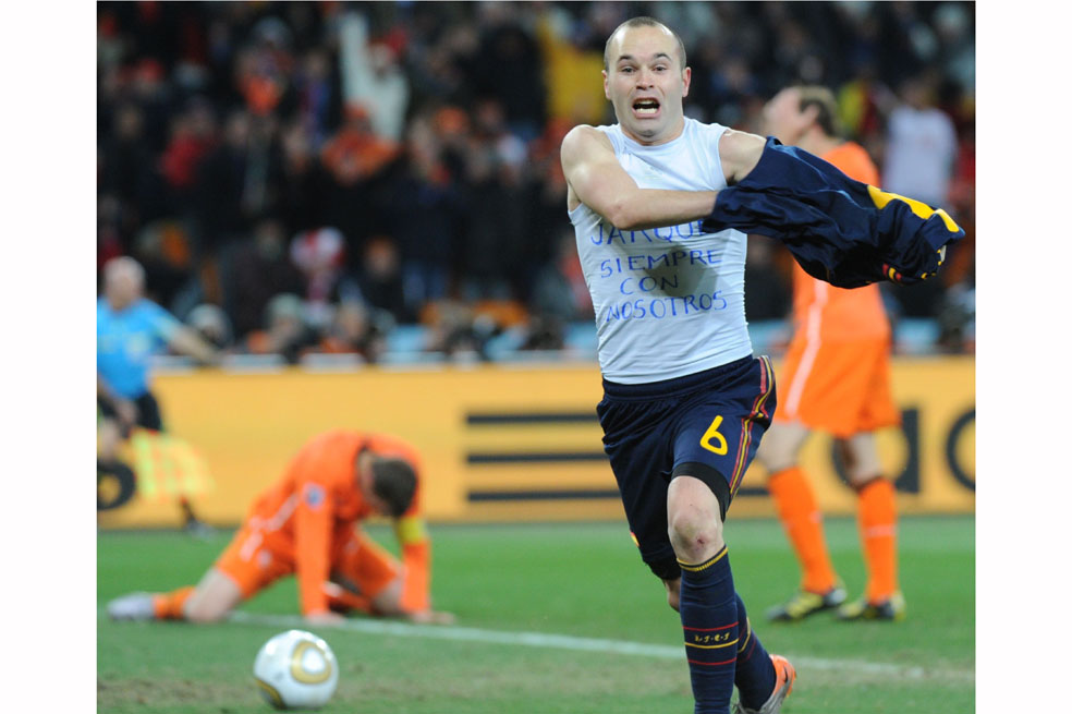 Andrés Iniesta: el gol que lo ayudó a salir de la depresión
