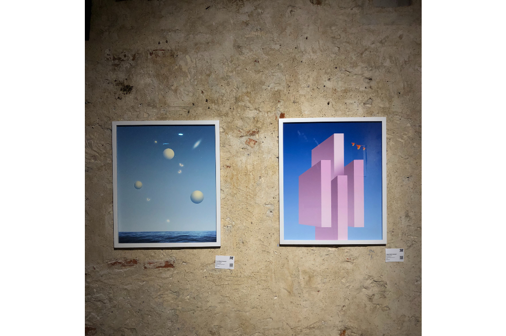 Técnica mixta, fine art, Jorge Mario Zumaqué, de la "serie introspectiva".