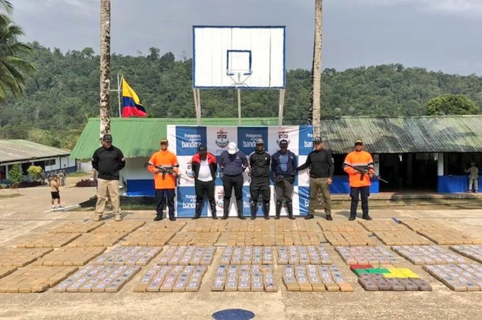 Incautan más de cuatro toneladas de cocaína en Chocó
