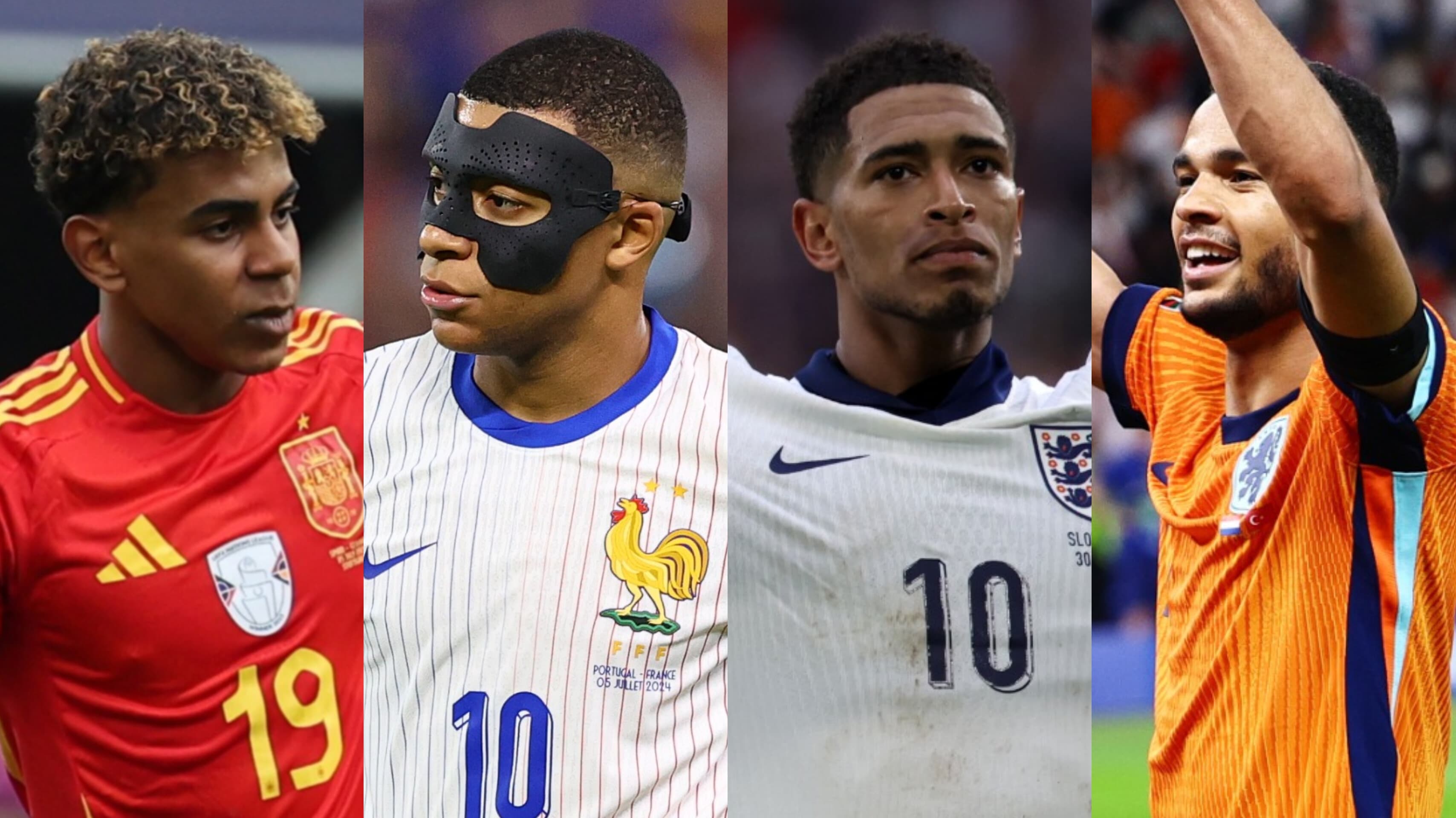 Así llegan las selecciones a las semifinales de la Eurocopa 2024