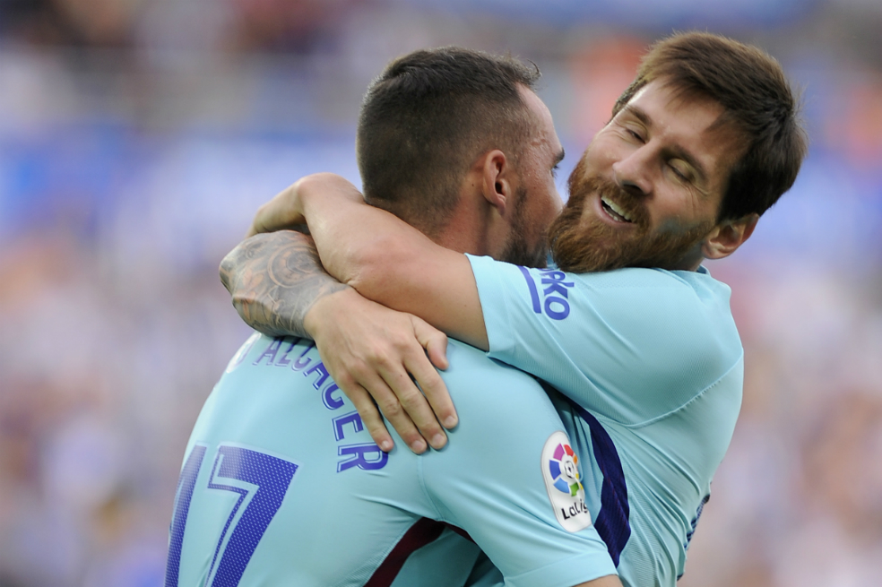 Messi encamina la victoria de Barcelona contra Alavés