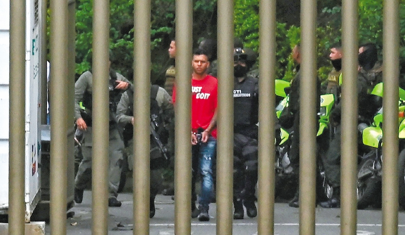 Caso Pecci: capturados fueron trasladados a Bogotá y tres van a colaborar