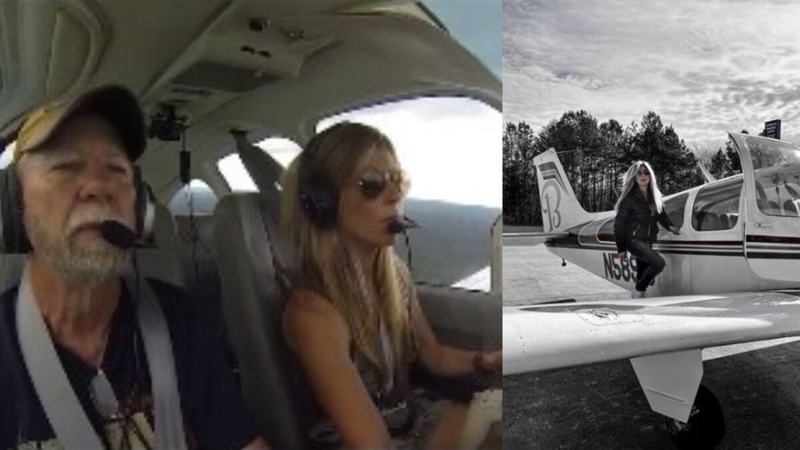 La influencer Jenny Blalock y su padre murieron en un accidente de avioneta